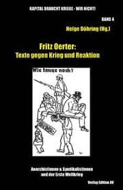 Cover von Fritz Oerter: Texte gegen Krieg und Reaktion