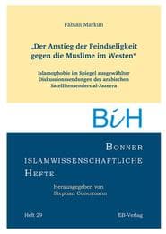 Cover von 'Der Anstieg der Feindseligkeit gegen die Muslime im Westen'