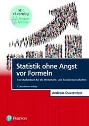 Cover von Statistik ohne Angst vor Formeln