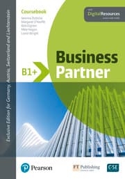 Cover von Business Partner B1+ Coursebook with Digital Resources