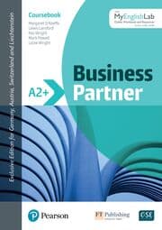 Cover von Business Partner A2+ Coursebook with MyEnglishLab, Online Workbook and Resources