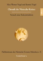 Cover von Chronik des Nietzsche-Kreises