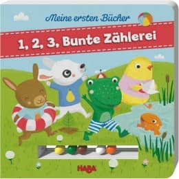 Cover von 1,2,3, Bunte Zählerei