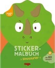 Cover von Sticker-Malbuch Dinosaurier