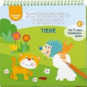 Cover von Kreativ Kids - Schablonen-Malbuch Tiere