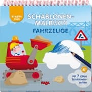 Cover von Kreativ Kids - Schablonen-Malbuch Fahrzeuge