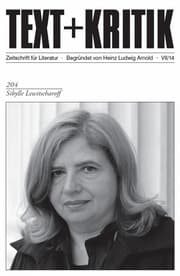 Cover von TEXT+KRITIK 204 - Sibylle Lewitscharoff