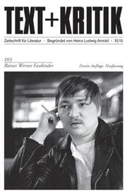 Cover von Rainer Werner Fassbinder