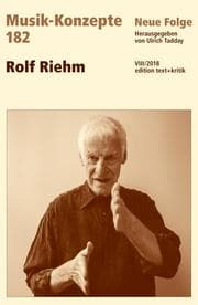 Cover von Rolf Riehm