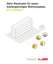 Cover von Zehn Parameter für einen kostengünstigen Wohnungsbau