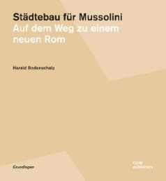 Cover von Städtebau für Mussolini