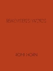 Cover von Remembered Words