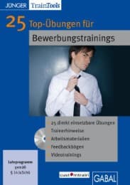 Cover von 25 Top-Übungen für Bewerbungstrainings