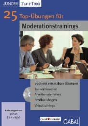 Cover von 25 Top-Übungen für Moderationstrainings