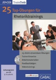 Cover von 25 Top-Übungen für Rhetoriktrainings