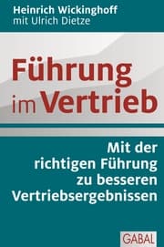 Cover von Führung im Vertrieb