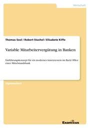 Cover von Variable Mitarbeitervergütung in Banken