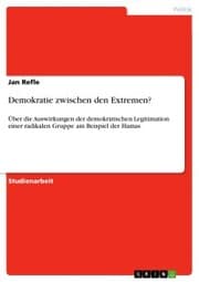 Cover von Demokratie zwischen den Extremen?