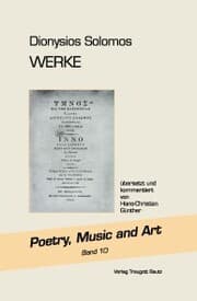 Cover von Dionysios Solomos 'WERKE'