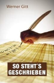 Cover von So steht's geschrieben