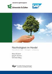 Cover von Nachhaltigkeit im Handel. Herausforderungen - Strategien - Umsetzung