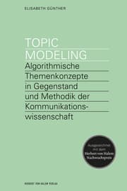 Cover von Topic Modeling