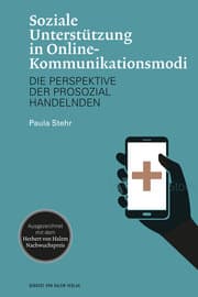 Cover von Soziale Unterstützung in Online-Kommunikationsmodi