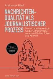Cover von Nachrichtenqualität als journalistischer Prozess