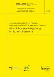 Cover von Abweichungsgesetzgebung im Naturschutzrecht