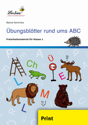 Cover von Übungsblätter rund ums ABC