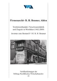 Cover von Firmenarchiv B.H.Beumer, Ahlen