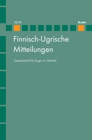 Cover von Finnisch-Ugrische Mitteilungen Band 32/33