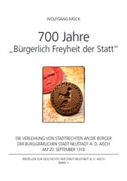 Cover von 700 Jahre 'Bürgerlich Freyheit der Statt'