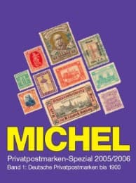 Cover von MICHEL-Privatpostmarken-Katalog Deutschland 2005/2006 Bd 1