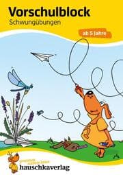 Cover von Vorschulblock ab 5 Jahre für Junge und Mädchen - Schwungübungen