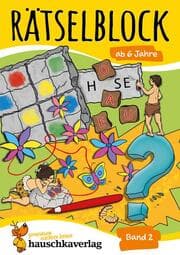 Cover von Rätselblock ab 6 Jahre - Band 2