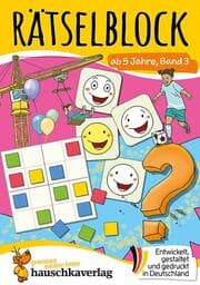 Cover von Rätselblock ab 5 Jahre - Band 3