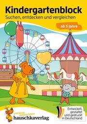 Cover von Kindergartenblock ab 3 Jahre - Suchen, entdecken und vergleichen