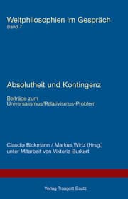 Cover von Absolutheit und Kontingenz