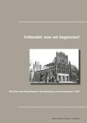 Cover von Vollendet, was wir begonnen haben!; Finish what we started!