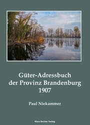Cover von Güter-Adressbuch der Provinz Brandenburg, 1907