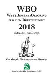 Cover von Wettbewerbsordnung für den Breitensport 2018 (WBO)