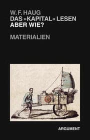 Cover von Das 'Kapital' lesen - aber wie?