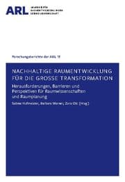 Cover von Nachhaltige Raumentwicklung für die große Transformation