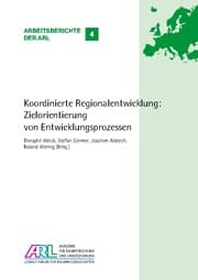 Cover von Koordinierte Regionalentwicklung: Zielorientierung von Entwicklungsprozessen
