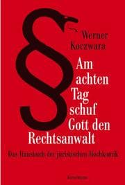 Cover von Am achten Tag schuf Gott den Rechtsanwalt