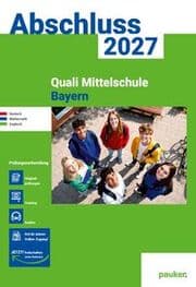 Cover von Abschluss 2027 - Quali 9 Mittelschule Bayern - Aufgabenband