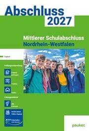 Cover von Abschluss 2027 - MSA Realschule NRW - Aufgaben- und Lösungsband