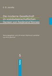 Cover von Die moderne Gesellschaft im sozialwissenschaftlichen Denken von Ferdinand Tönnies