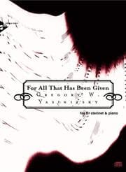 Cover von For All That Has Been Given